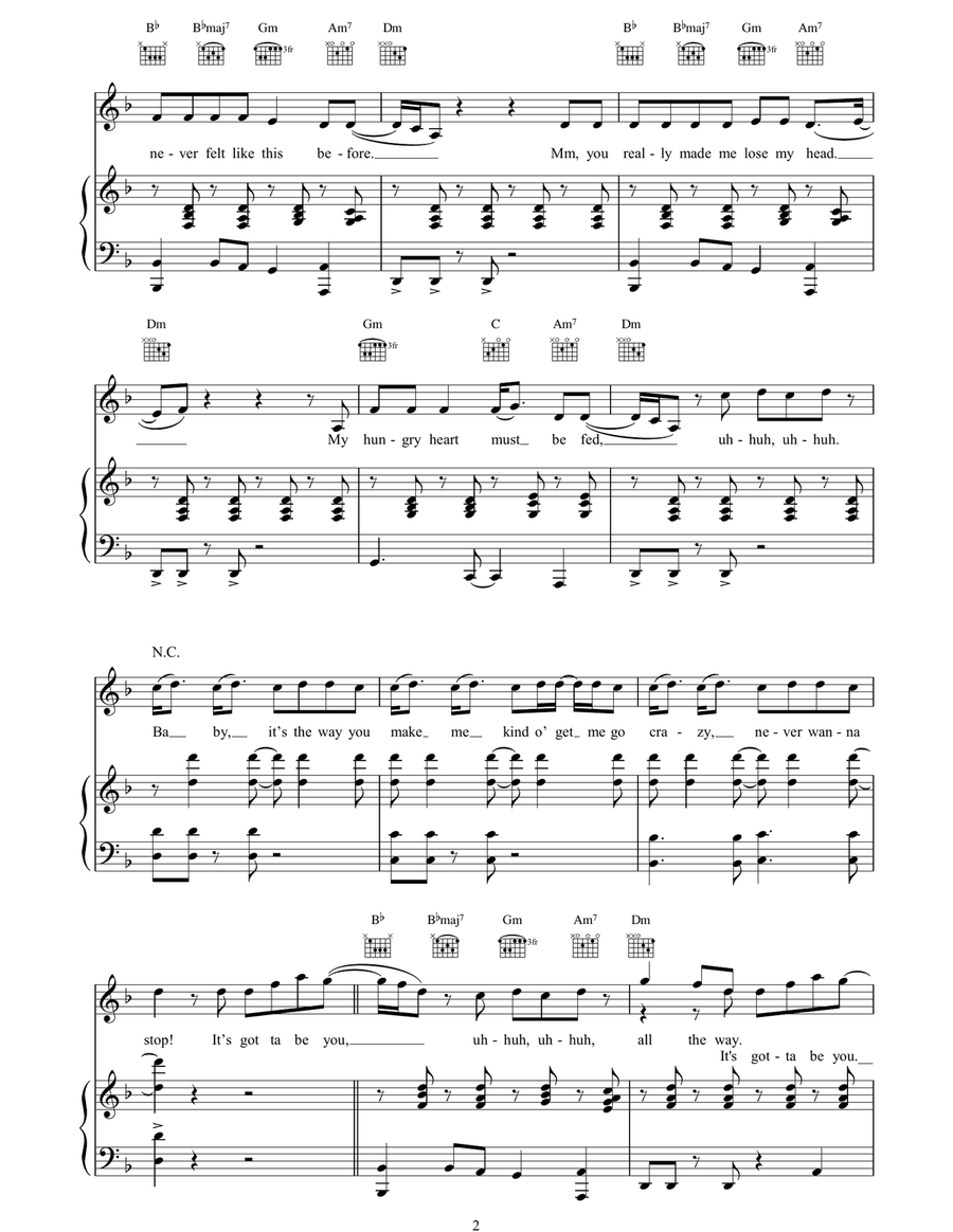 It's Gotta Be You It's Gotta Be You Acoustic Guitar scores gallery preview page 2