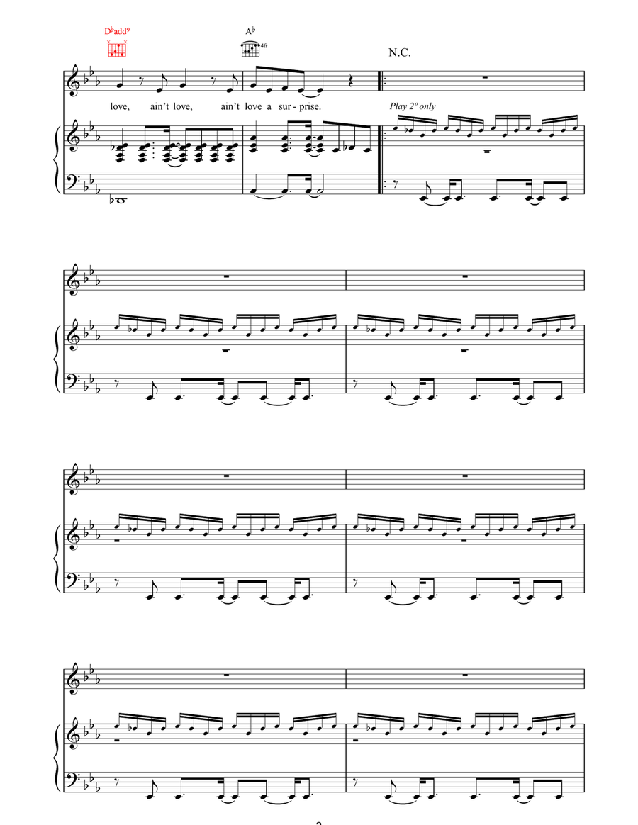 Sight For Sore Eyes Sight For Sore Eyes Acoustic Guitar scores gallery preview page 2