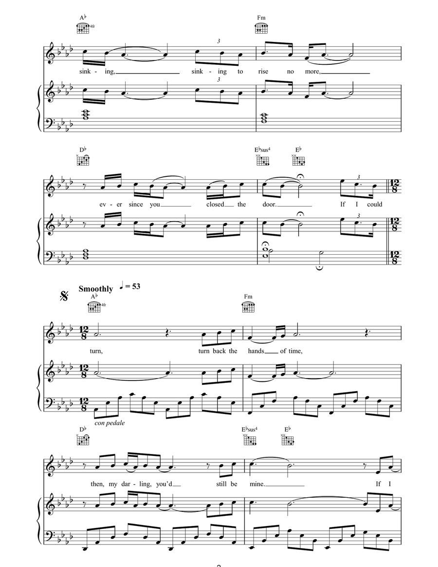 If I Could Turn Back The Hands Of Time Acoustic Guitar scores gallery preview page 2