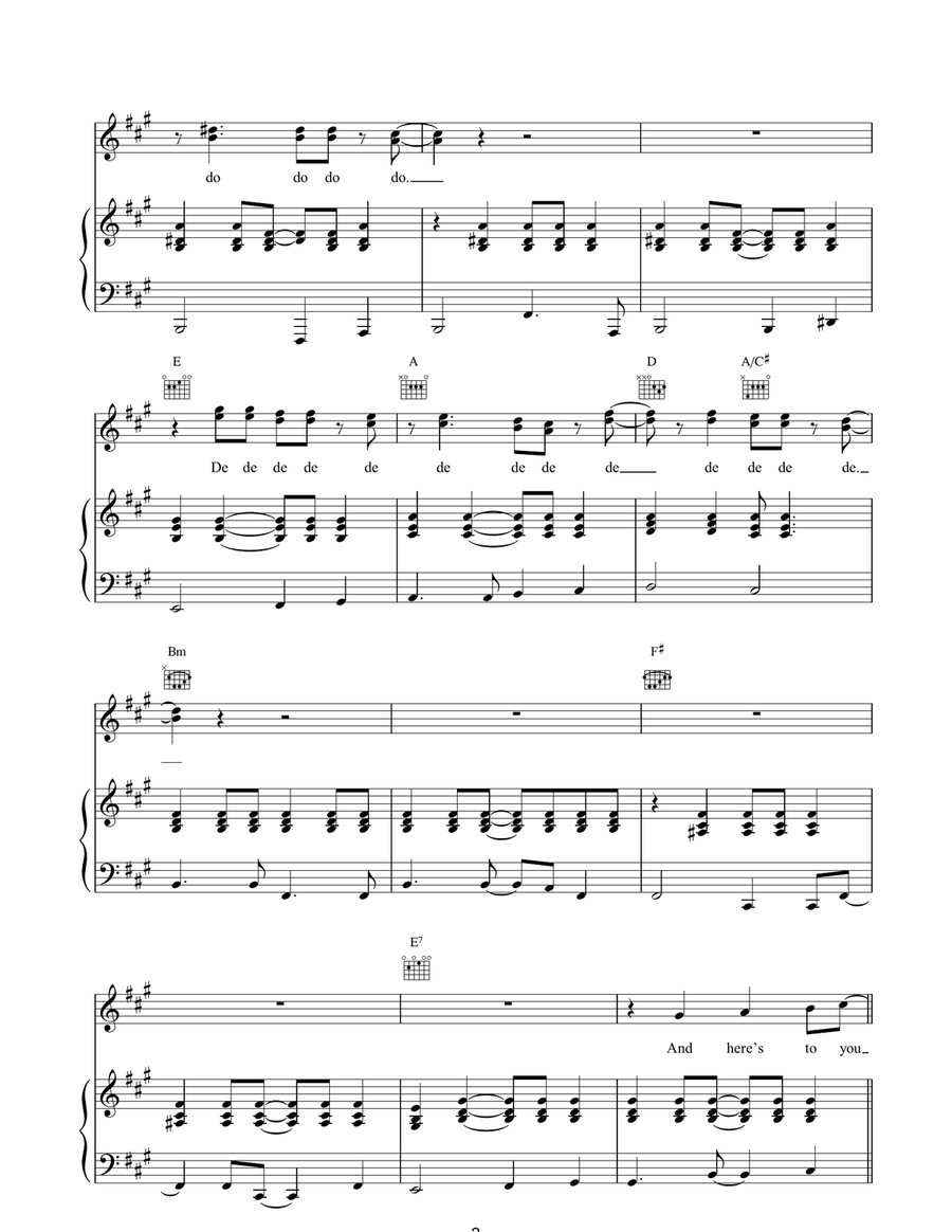 Mrs. Robinson Mrs. Robinson Acoustic Guitar scores gallery preview page 2