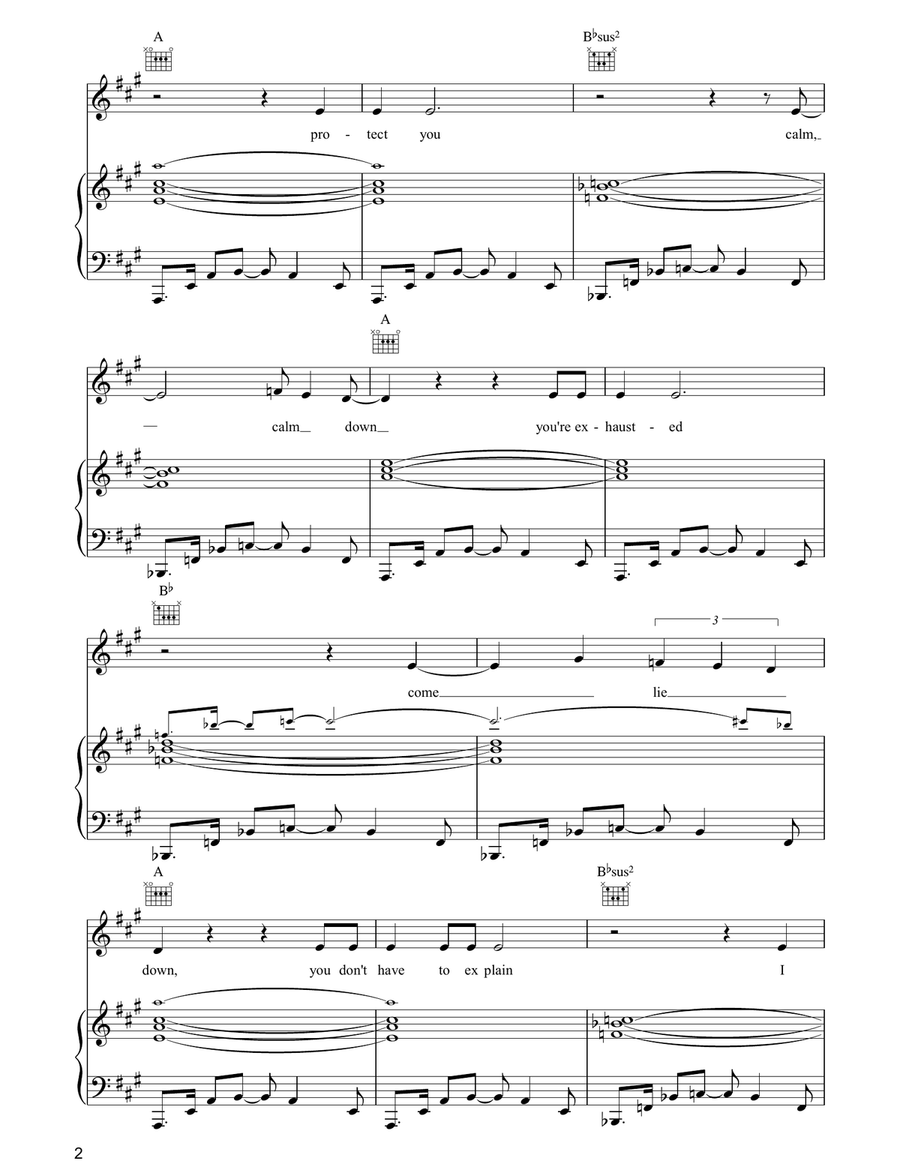Come To Me Come To Me Piano, Vocal, Guitar scores gallery preview page 2