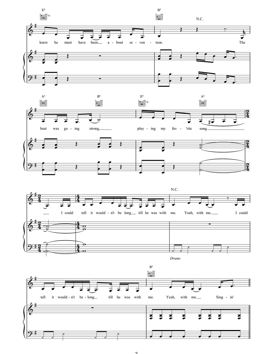 I Love Rock 'n' Roll Acoustic Guitar scores gallery preview page 2