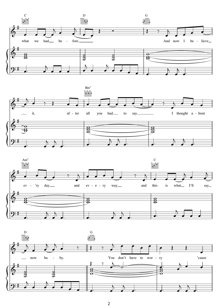 When You Come Around When You Come Around Acoustic Guitar scores gallery preview page 2