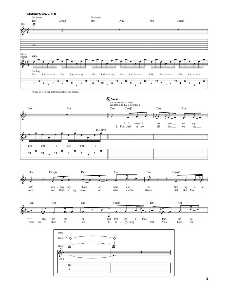 Simply Simply Guitar Tablature scores gallery preview page 3