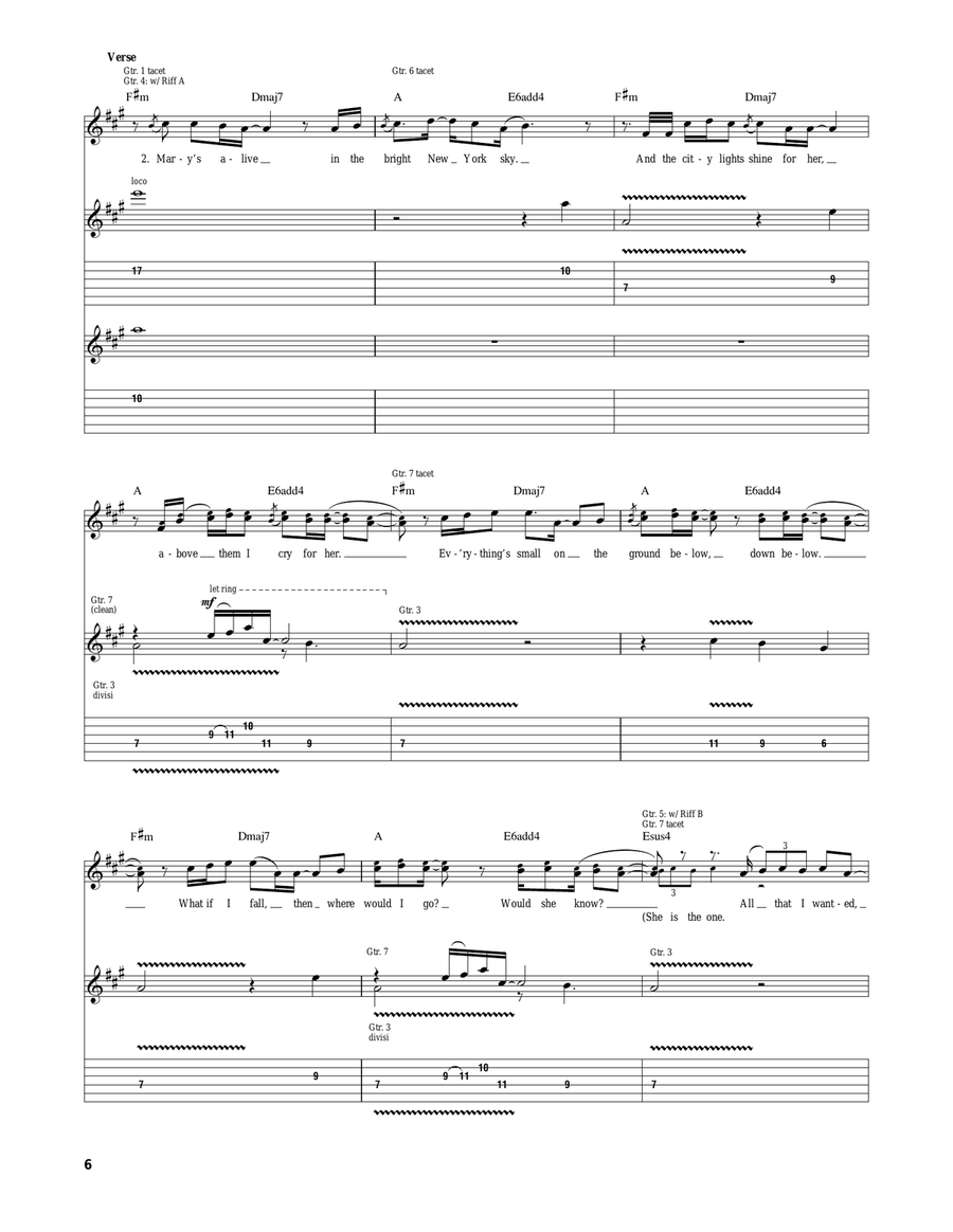 Gifts And Curses Gifts And Curses Acoustic Guitar scores gallery preview page 6