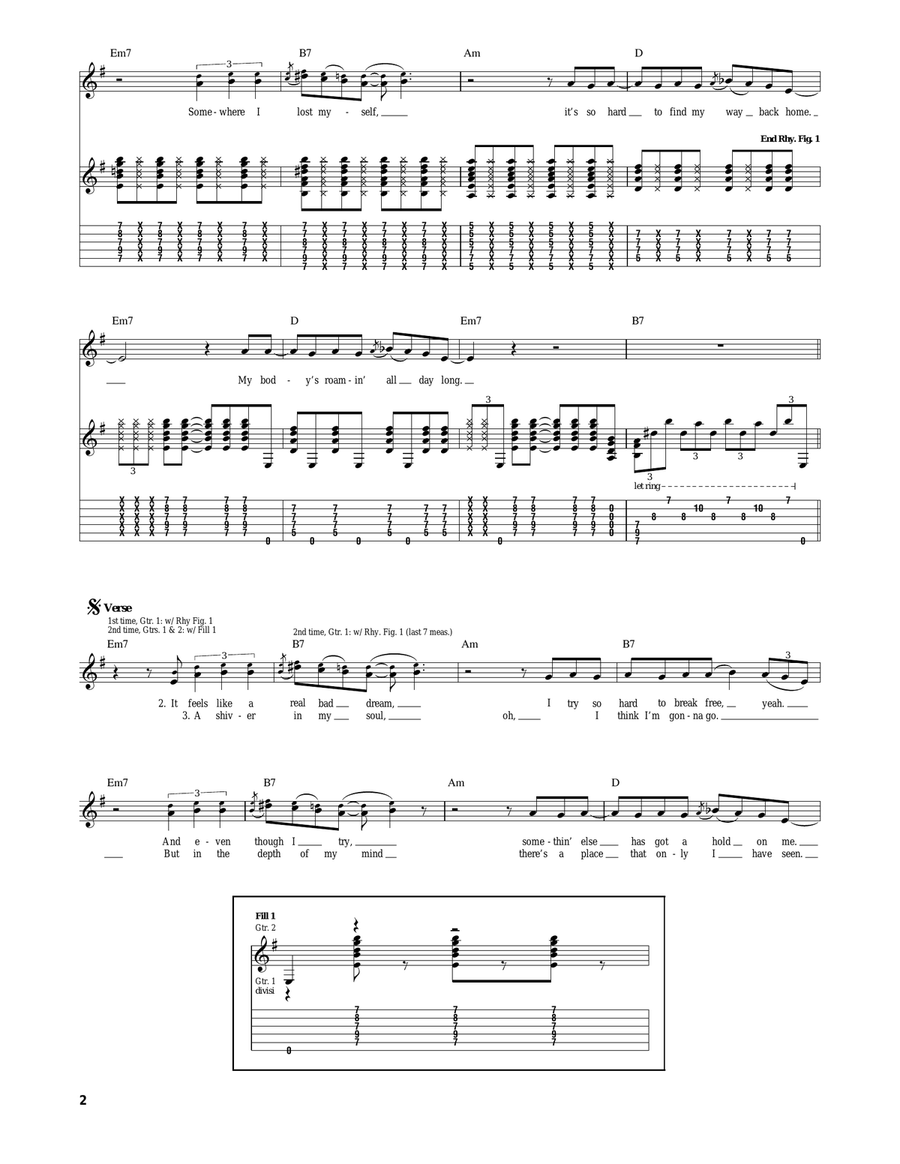 Crazy Dream Crazy Dream Acoustic Guitar scores gallery preview page 2