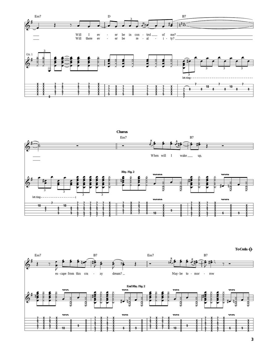 Crazy Dream Crazy Dream Acoustic Guitar scores gallery preview page 3