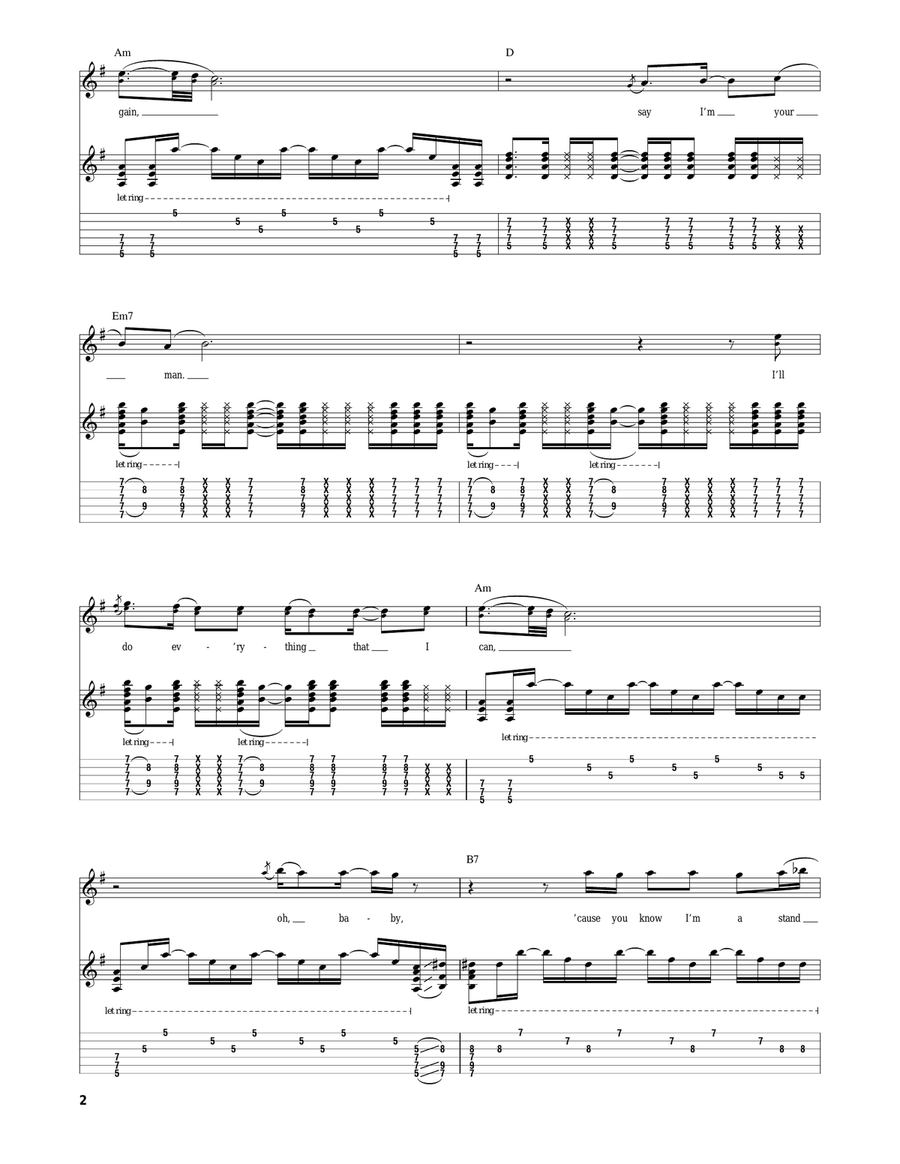 Dime Mi Amor Dime Mi Amor Acoustic Guitar scores gallery preview page 2