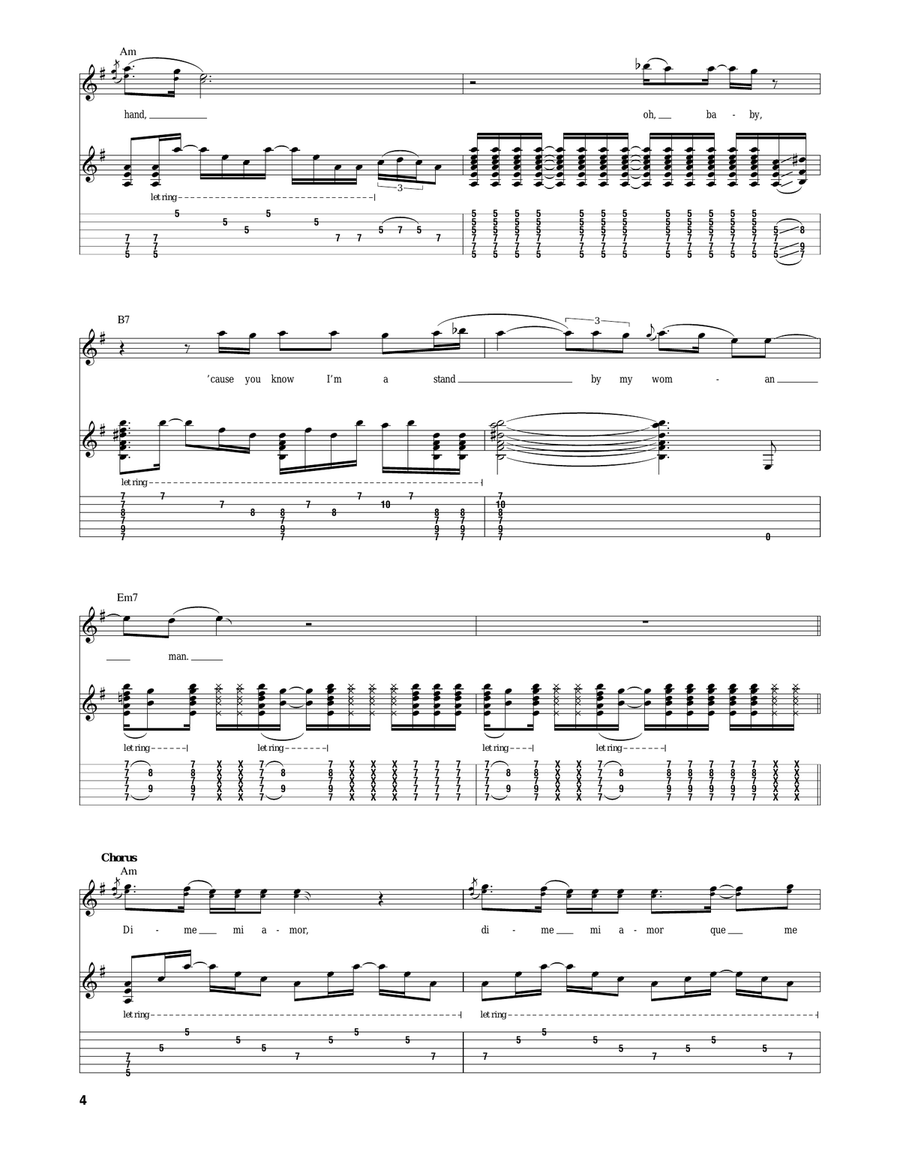 Dime Mi Amor Dime Mi Amor Acoustic Guitar scores gallery preview page 4
