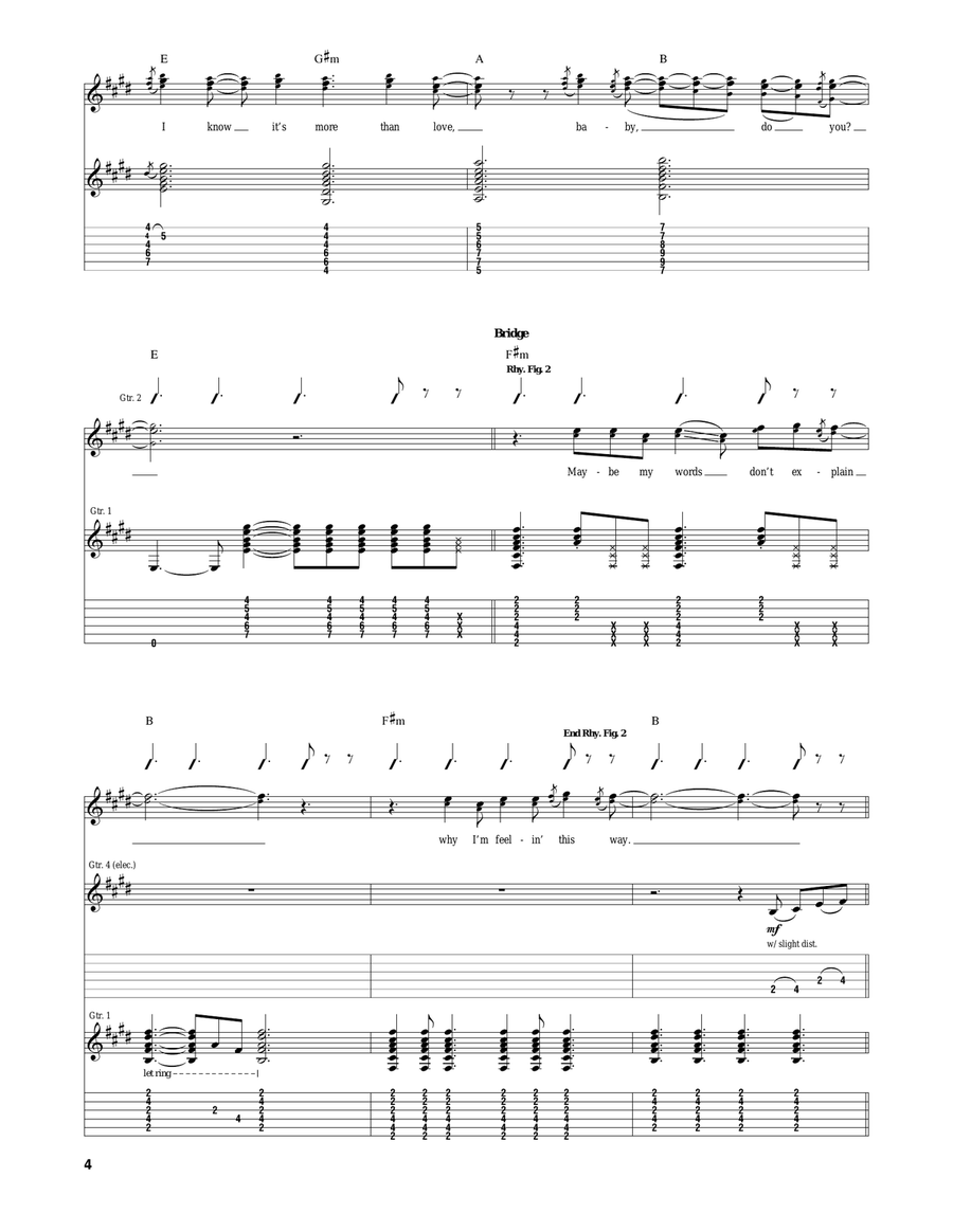 More Than Love More Than Love Acoustic Guitar scores gallery preview page 4