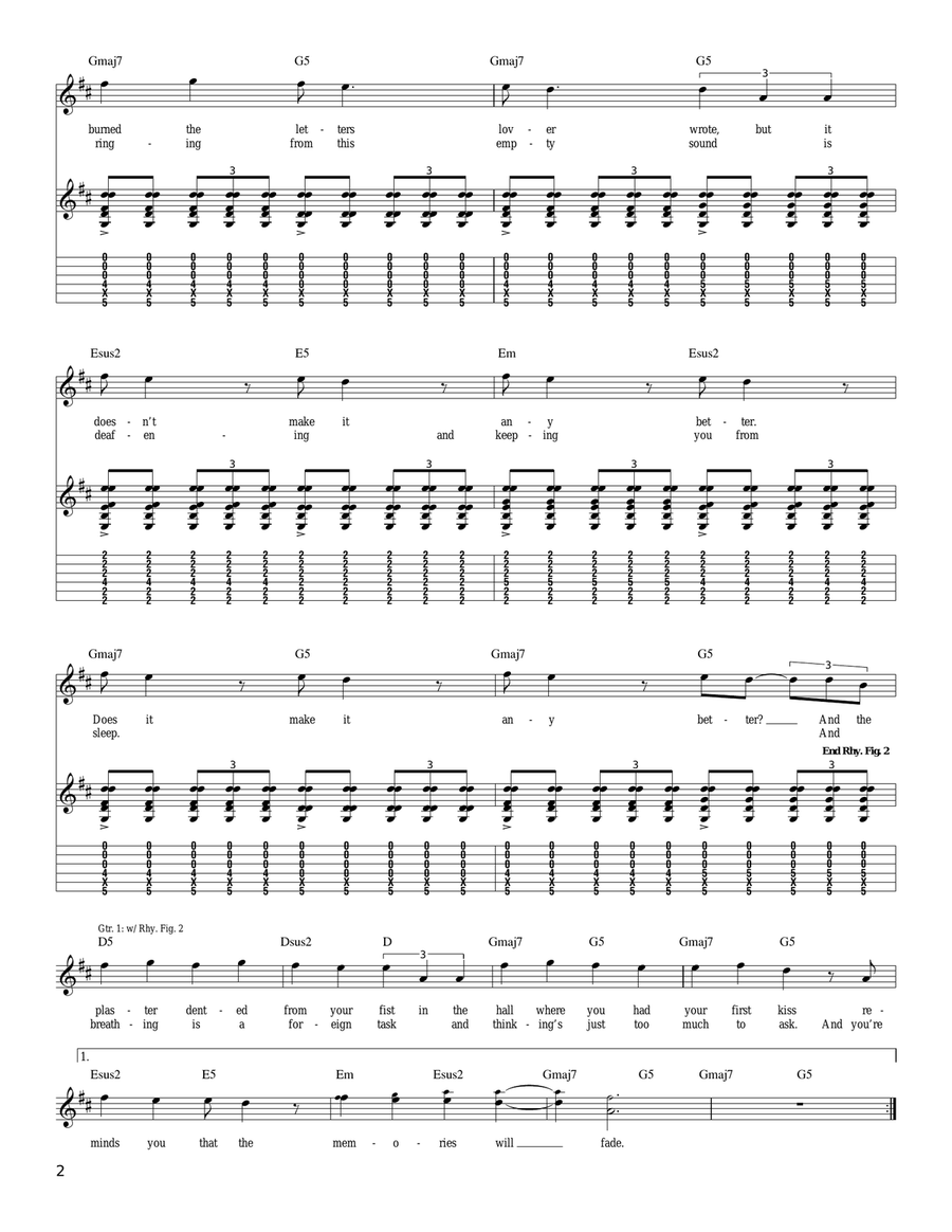 The Brilliant Dance The Brilliant Dance Acoustic Guitar scores gallery preview page 2