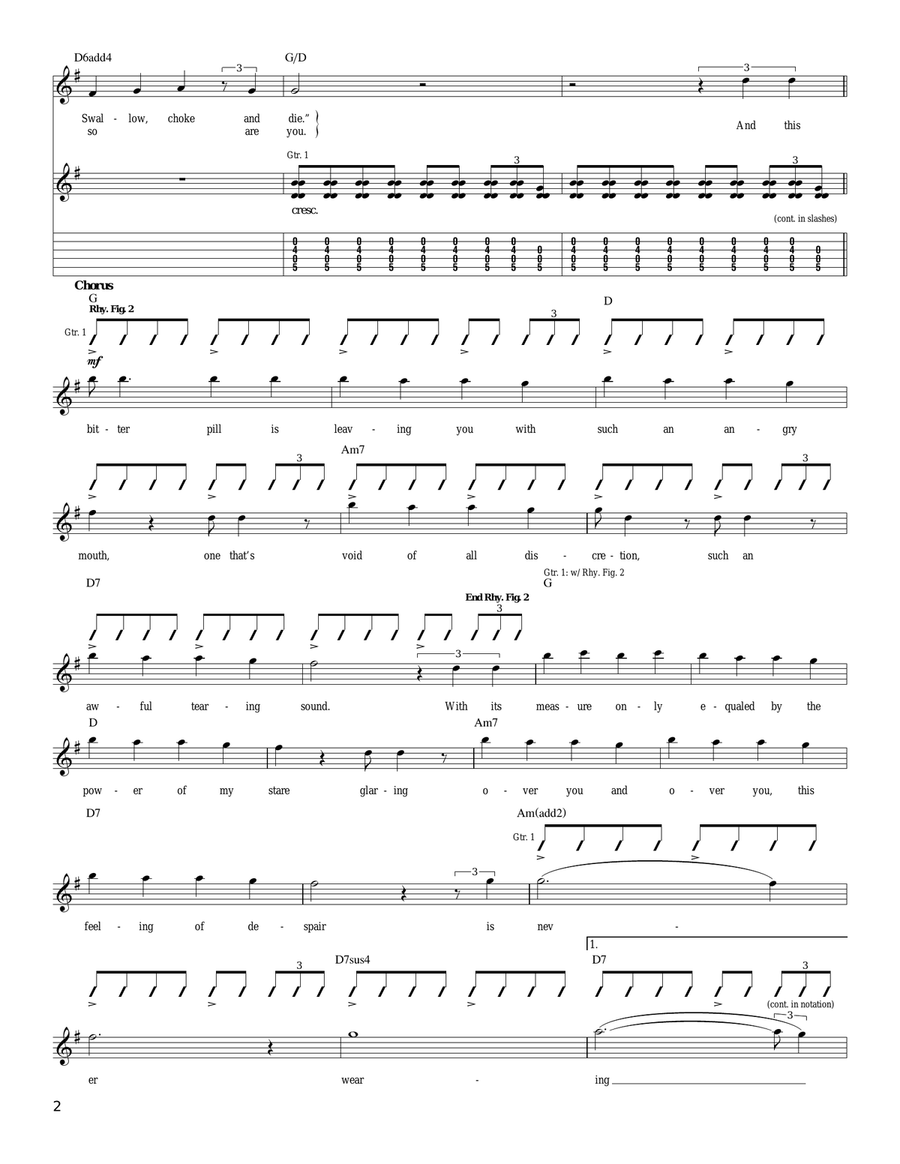 This Bitter Pill This Bitter Pill Acoustic Guitar scores gallery preview page 2