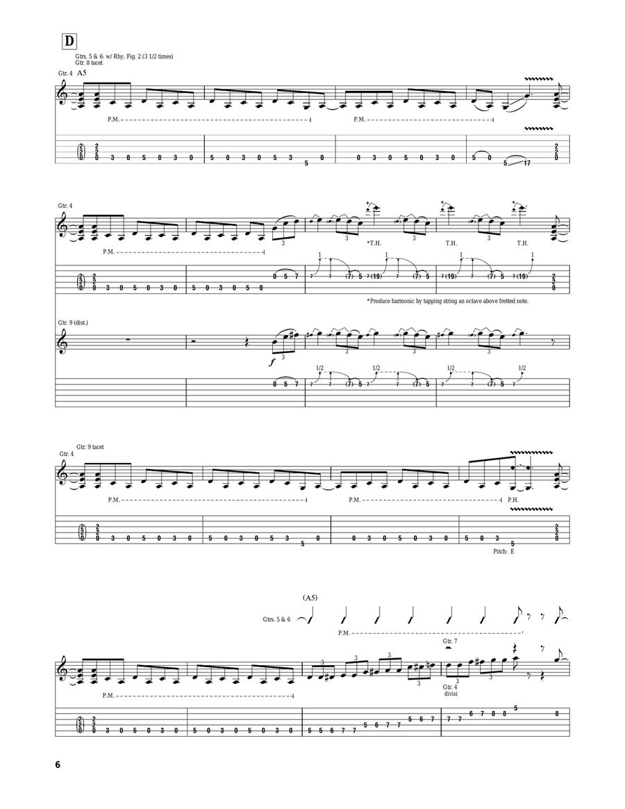 Pulling Strings Pulling Strings Electric Guitar scores gallery preview page 6