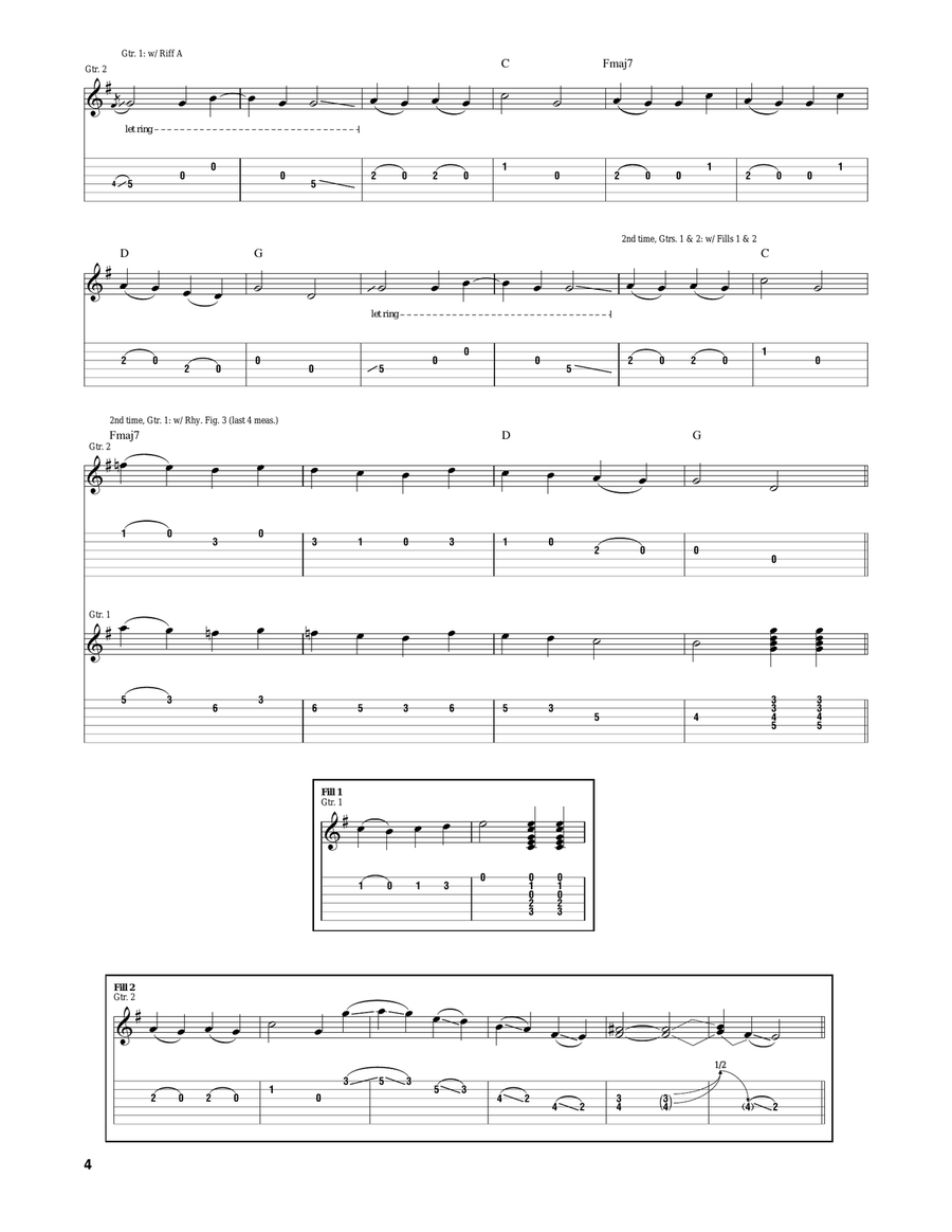Salt Creek Salt Creek Electric Guitar scores gallery preview page 4