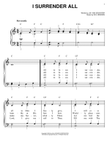 I Surrender All mini preview