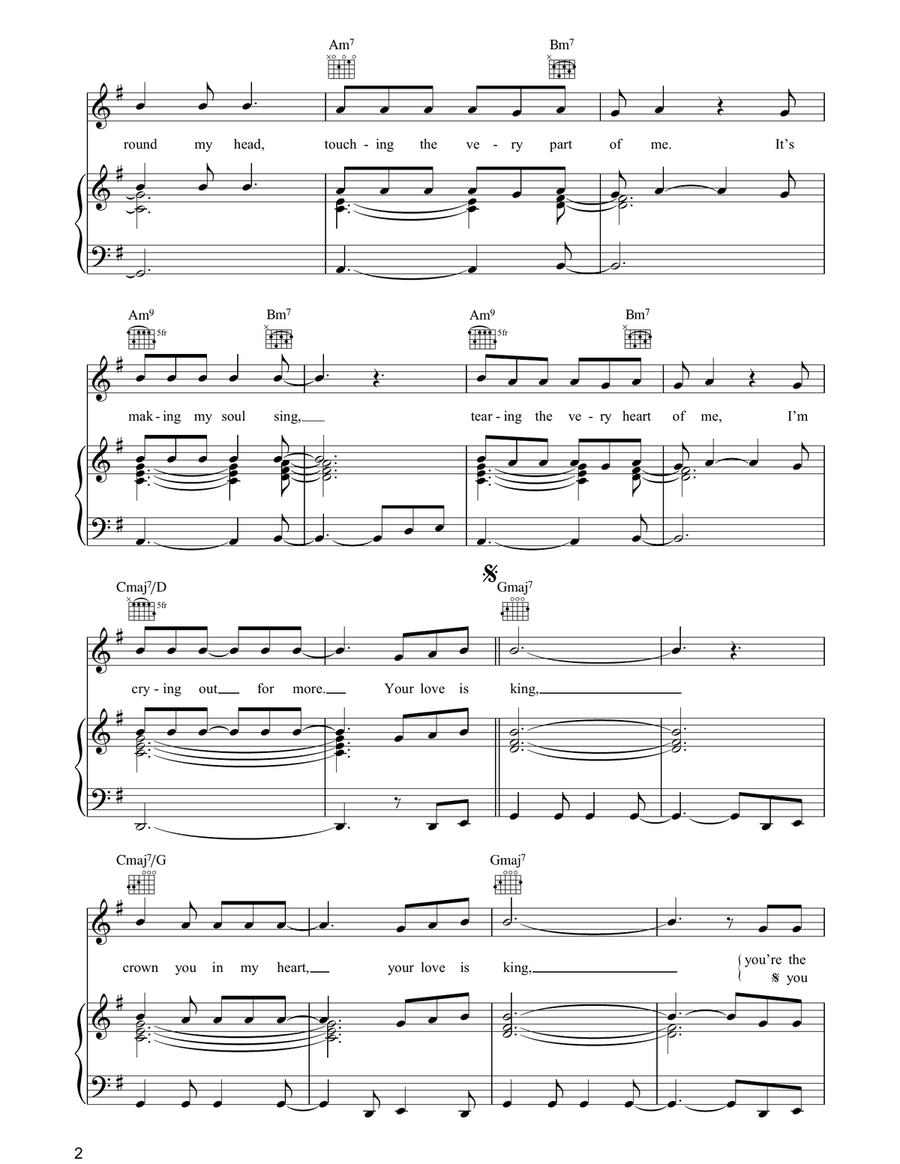 Your Love Is King Acoustic Guitar scores gallery preview page 2