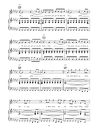 All These Things That I've Done Piano, Vocal, Guitar scores gallery preview page 4
