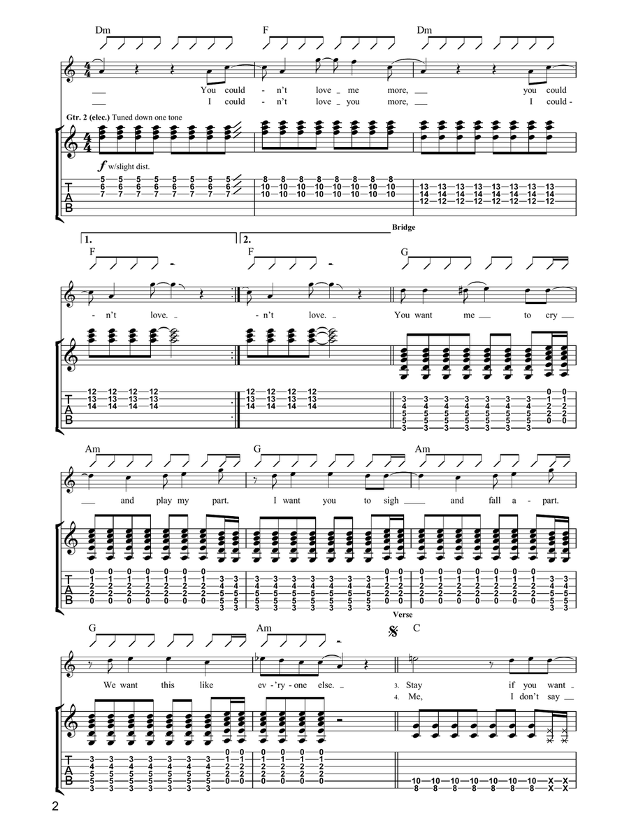 The End Of The World The End Of The World Acoustic Guitar scores gallery preview page 2