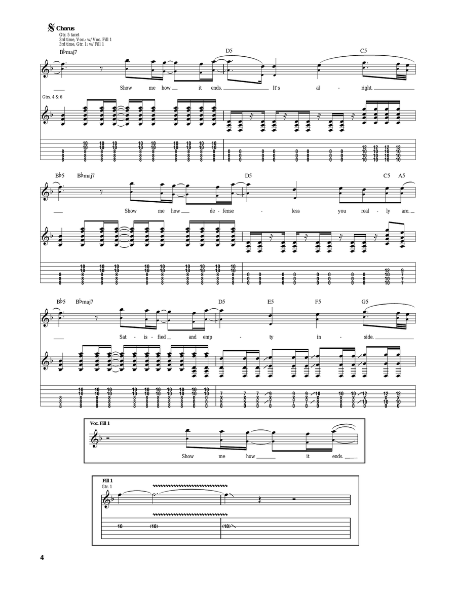 So Cold So Cold Acoustic Guitar scores gallery preview page 4