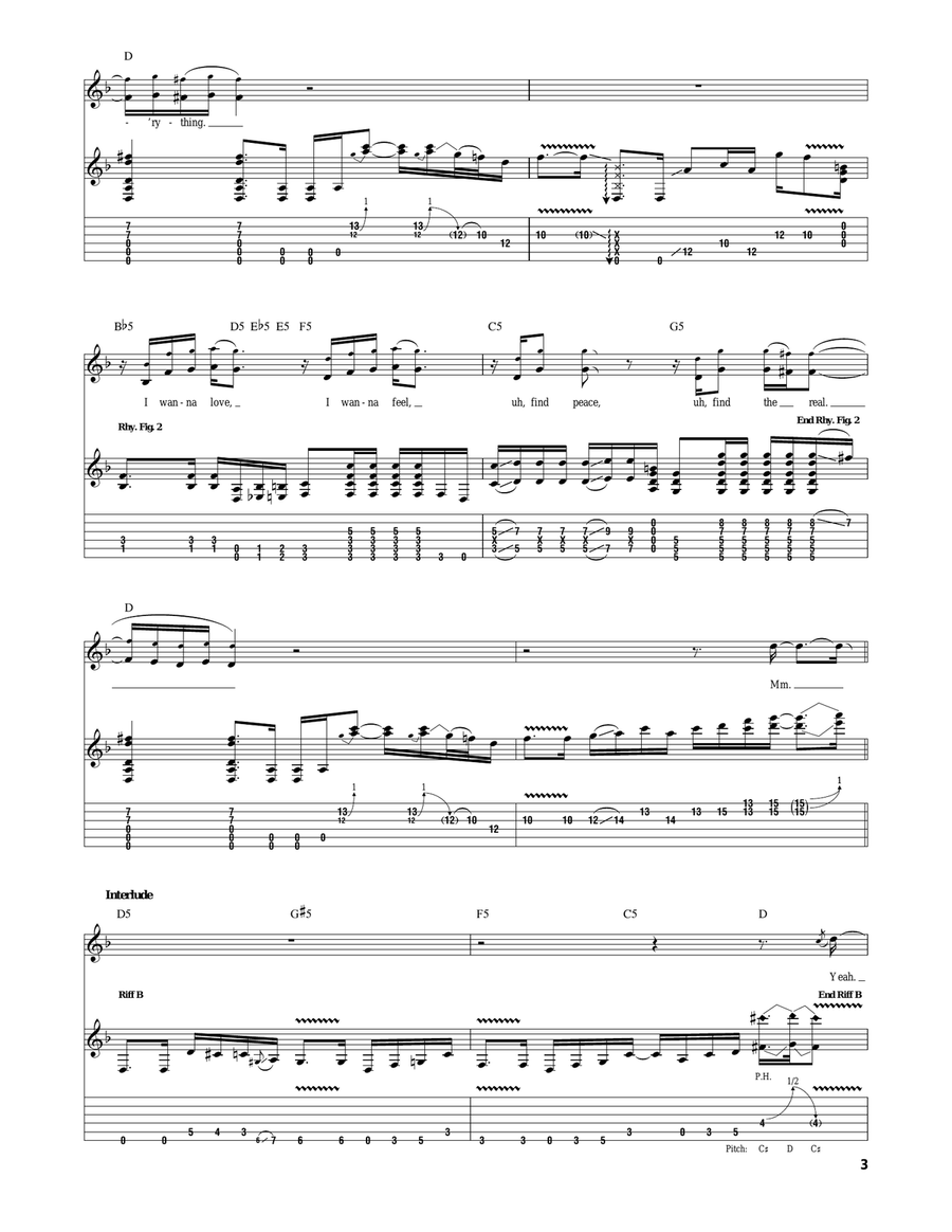 Find The Real Find The Real Acoustic Guitar scores gallery preview page 3