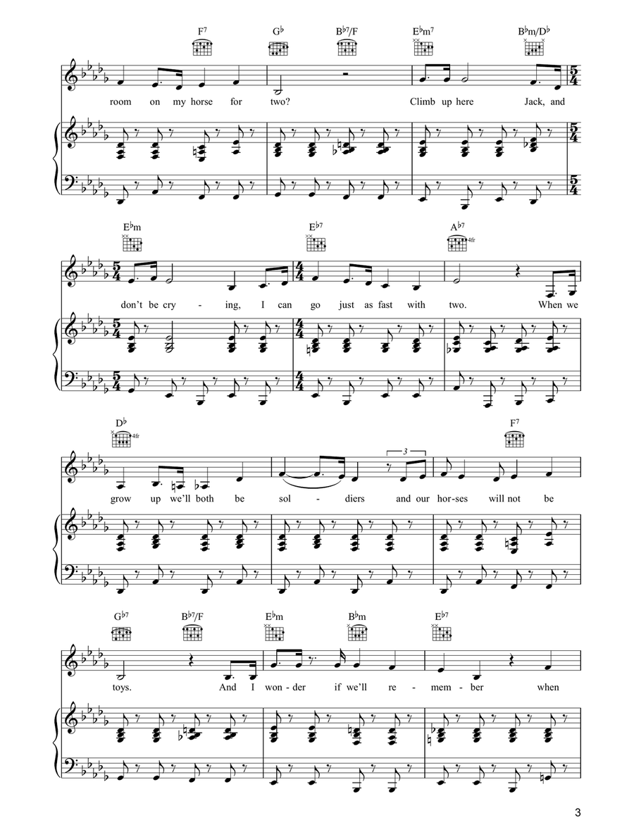 Two Little Boys Acoustic Guitar scores gallery preview page 3
