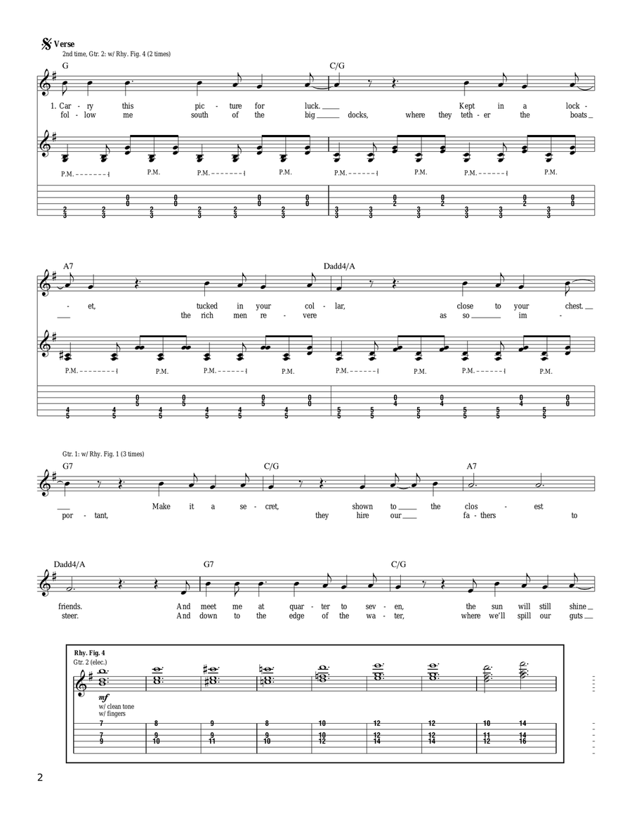 Carry This Picture Carry This Picture Acoustic Guitar scores gallery preview page 2