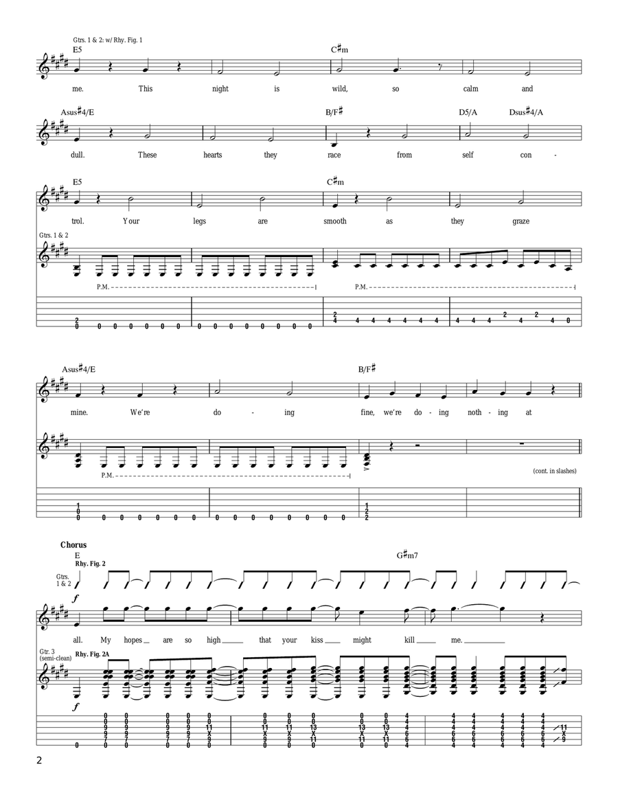 Hands Down Hands Down Acoustic Guitar scores gallery preview page 2