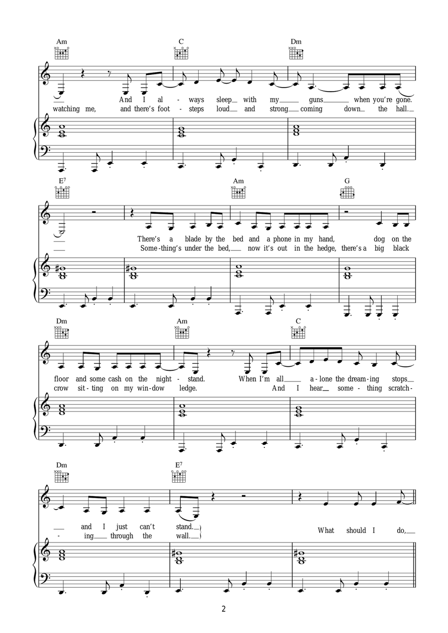 Goodnight Moon Goodnight Moon Acoustic Guitar scores gallery preview page 2