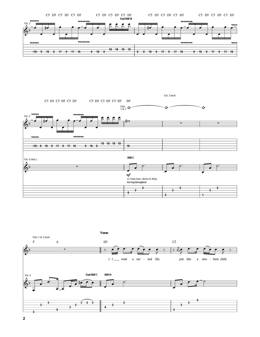 Sooner Or Later Sooner Or Later Acoustic Guitar scores gallery preview page 2