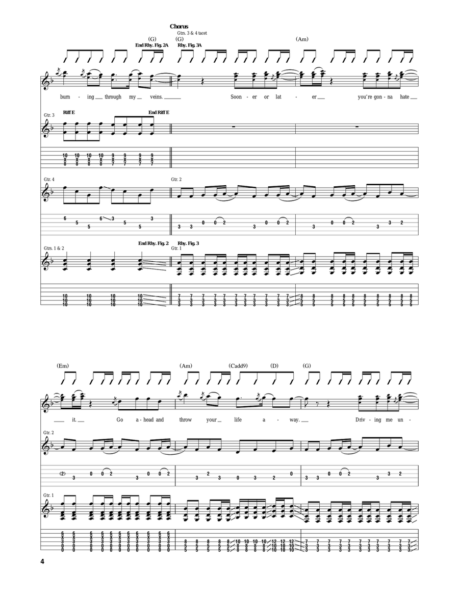 Sooner Or Later Sooner Or Later Acoustic Guitar scores gallery preview page 4
