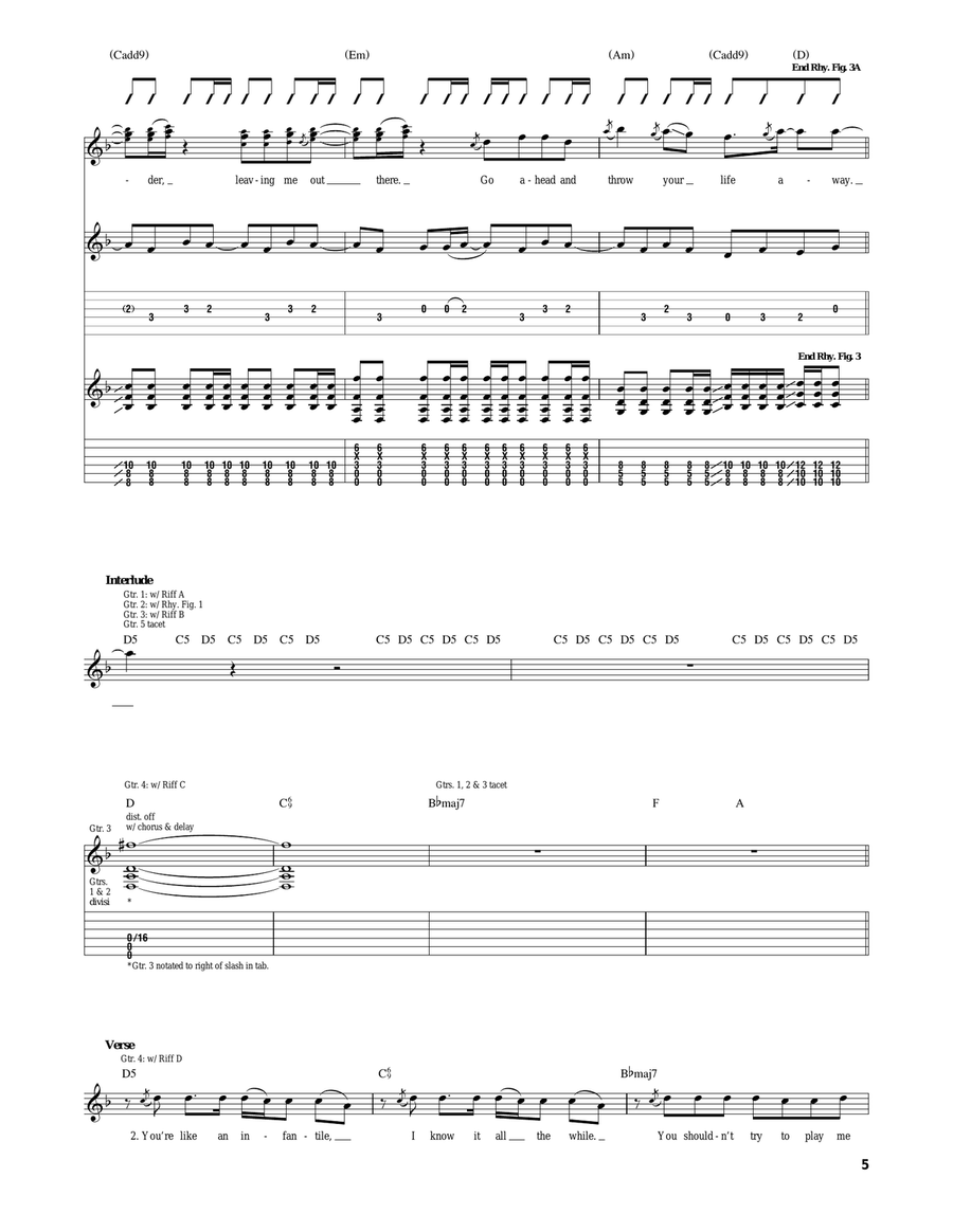Sooner Or Later Sooner Or Later Acoustic Guitar scores gallery preview page 5