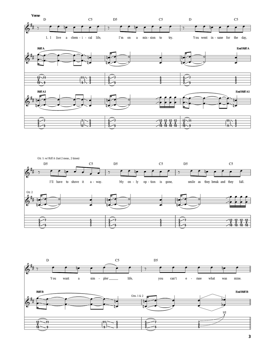 Simple Design Acoustic Guitar scores gallery preview page 3