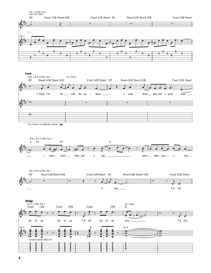 More Than Fine Acoustic Guitar scores gallery preview page 4