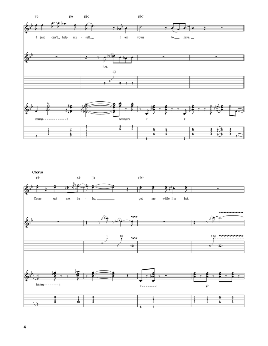 I'm Easy I'm Easy Acoustic Guitar scores gallery preview page 4