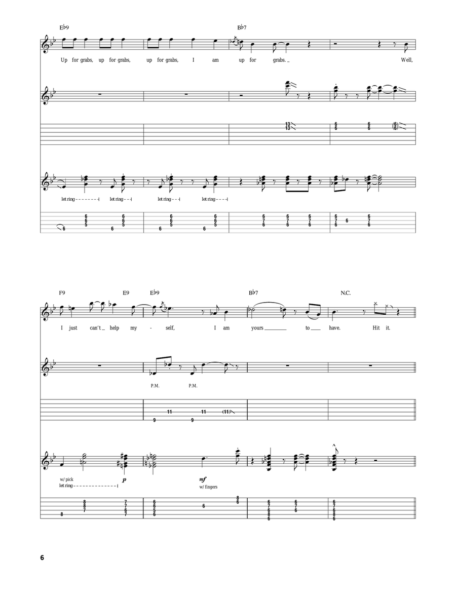 I'm Easy I'm Easy Acoustic Guitar scores gallery preview page 6