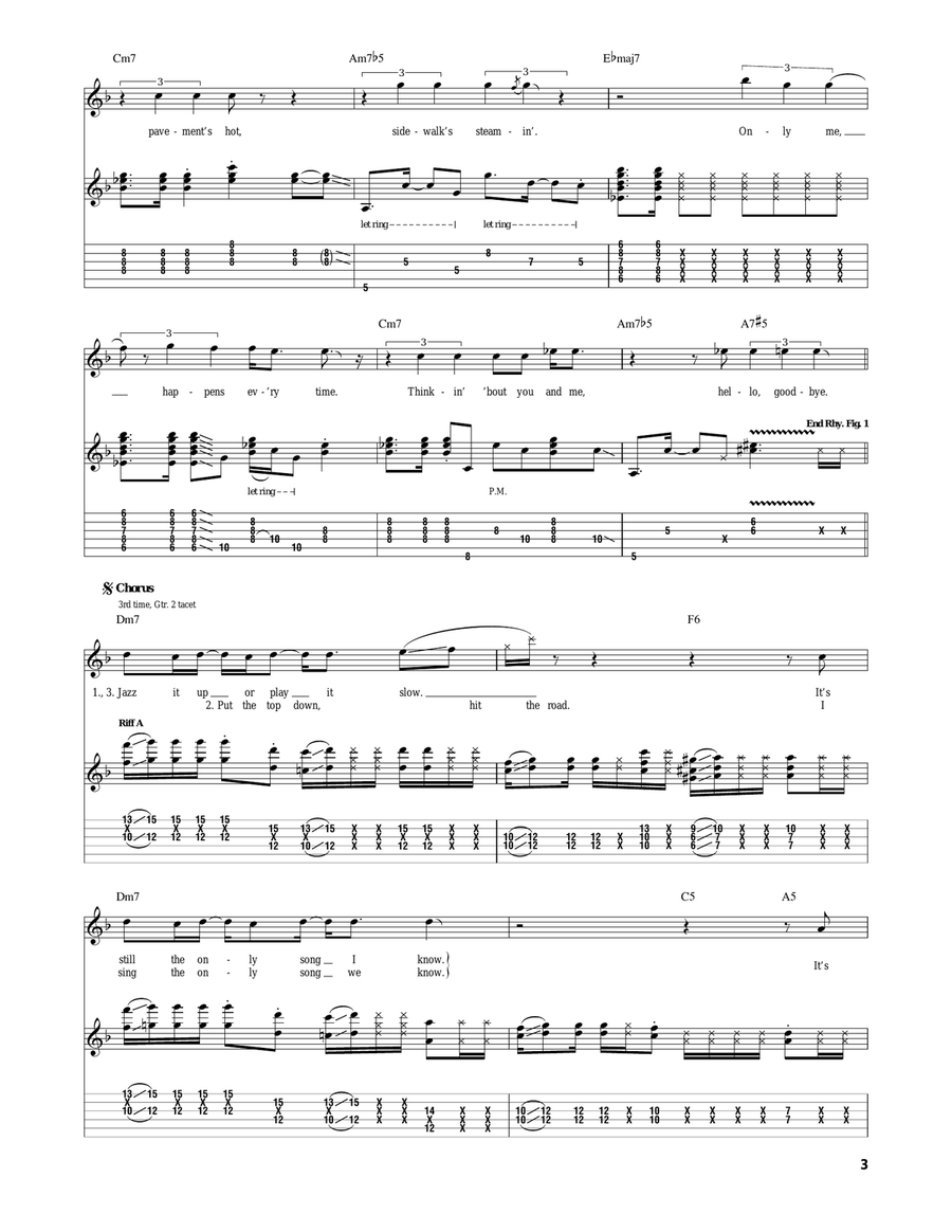 Ladies' Nite In Buffalo? Ladies' Nite In Buffalo? Acoustic Guitar scores gallery preview page 3