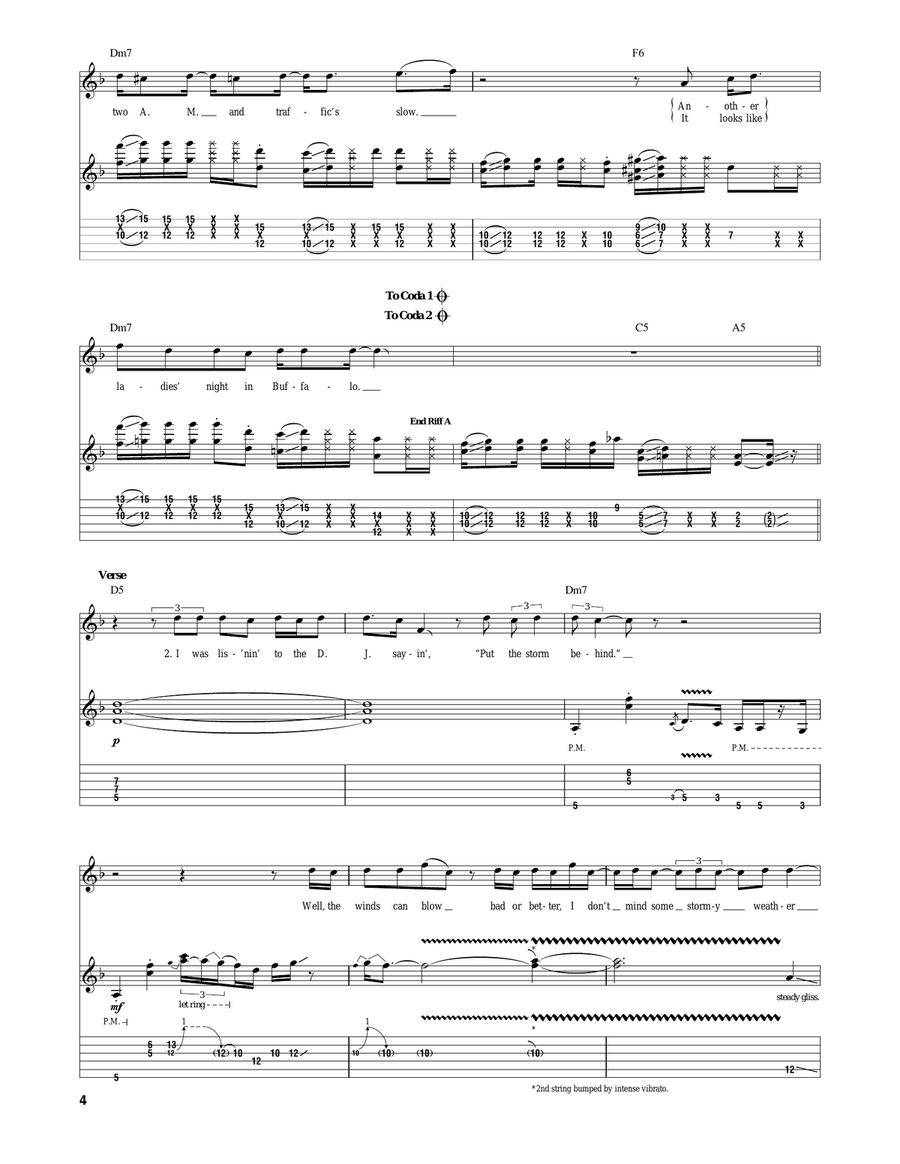 Ladies' Nite In Buffalo? Ladies' Nite In Buffalo? Acoustic Guitar scores gallery preview page 4