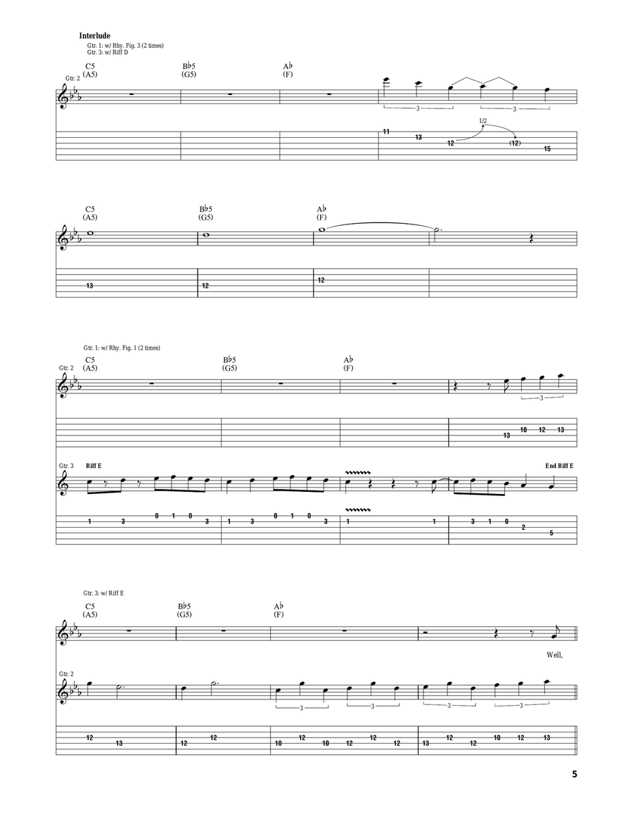 Bukowski Bukowski Acoustic Guitar scores gallery preview page 5