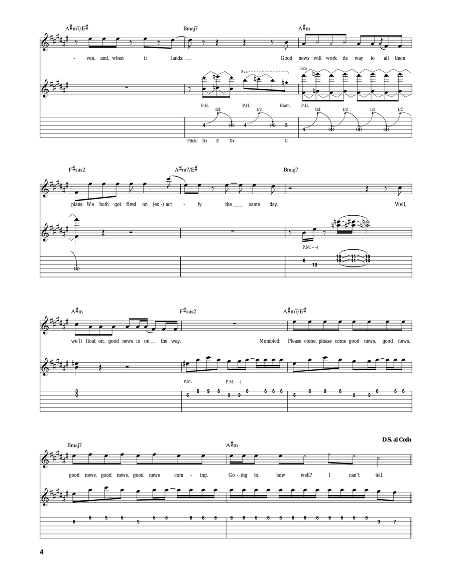 Float On Float On Acoustic Guitar scores gallery preview page 4