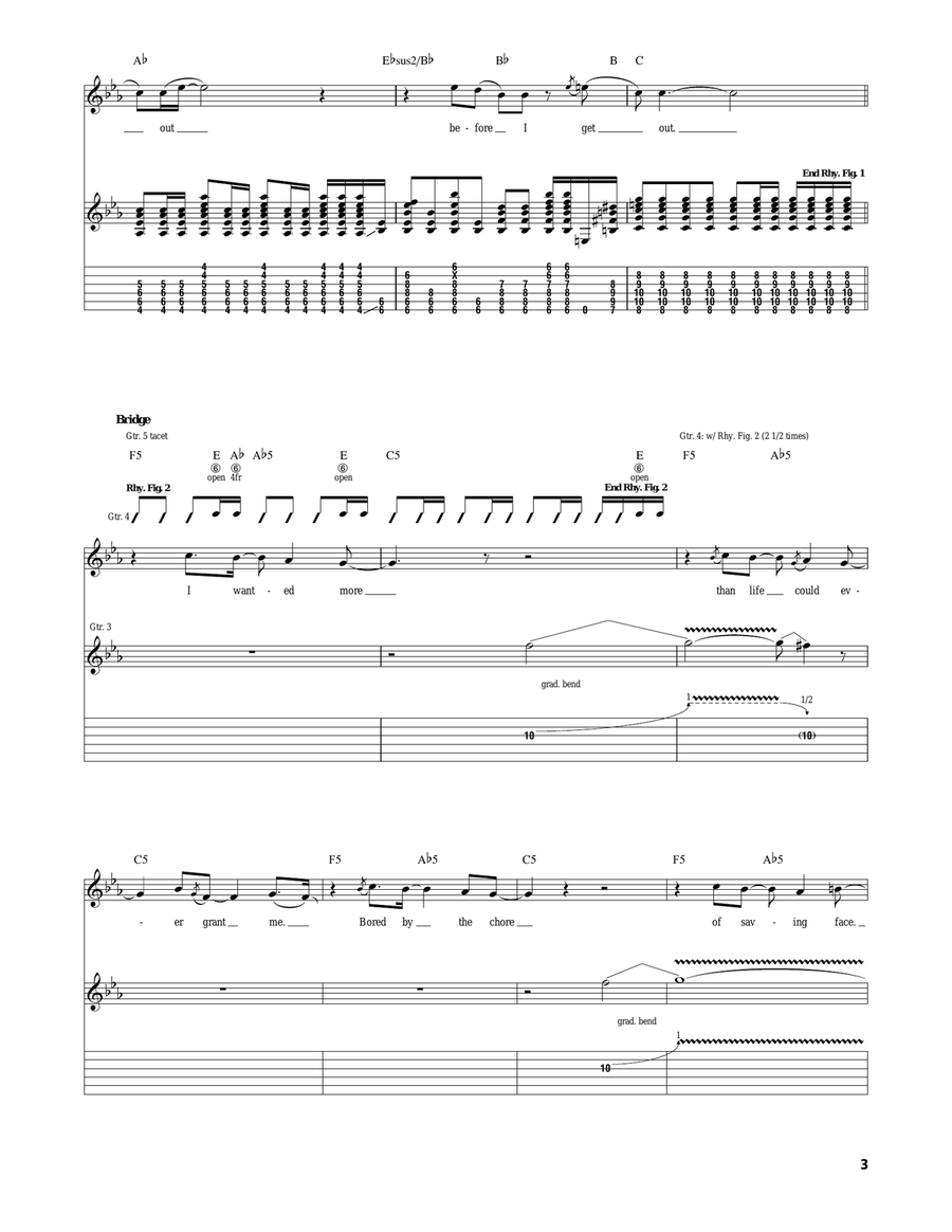 Today Today Acoustic Guitar scores gallery preview page 3