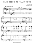 I Have Decided To Follow Jesus (arr. Phillip Keveren)