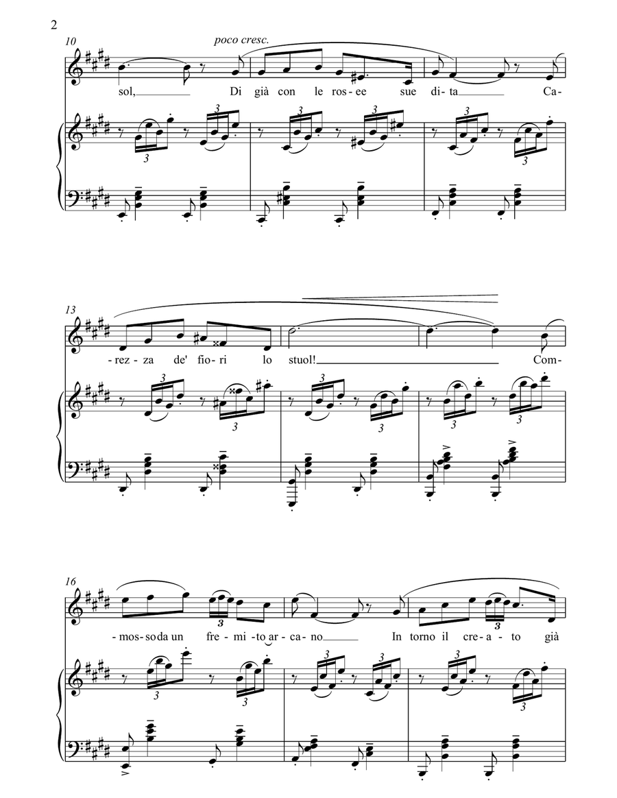 Mattinata Mattinata Piano, Vocal, Guitar scores gallery preview page 2