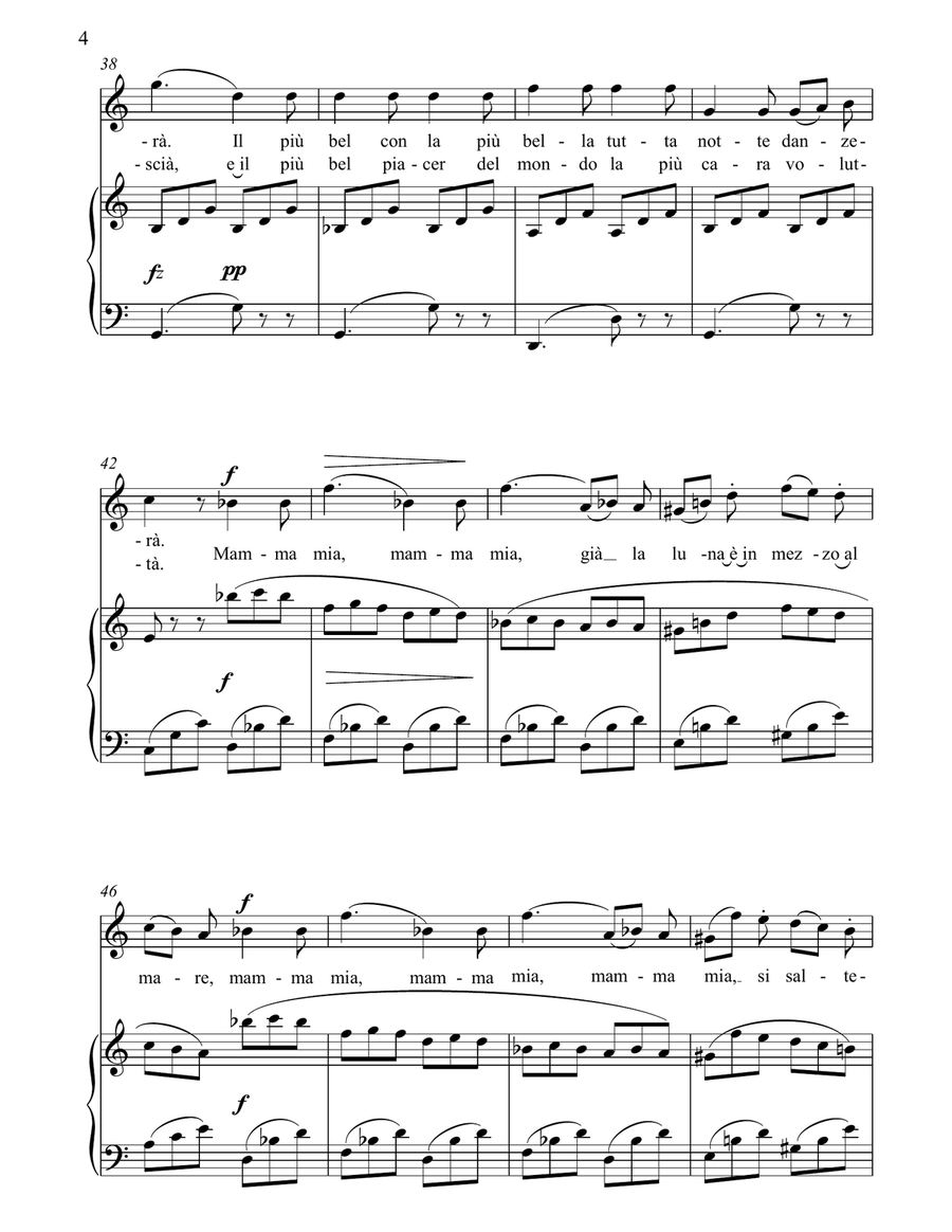 LaDanza LaDanza Piano, Vocal, Guitar scores gallery preview page 4