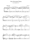 Slow Movement Theme Symphony No.5 mini preview