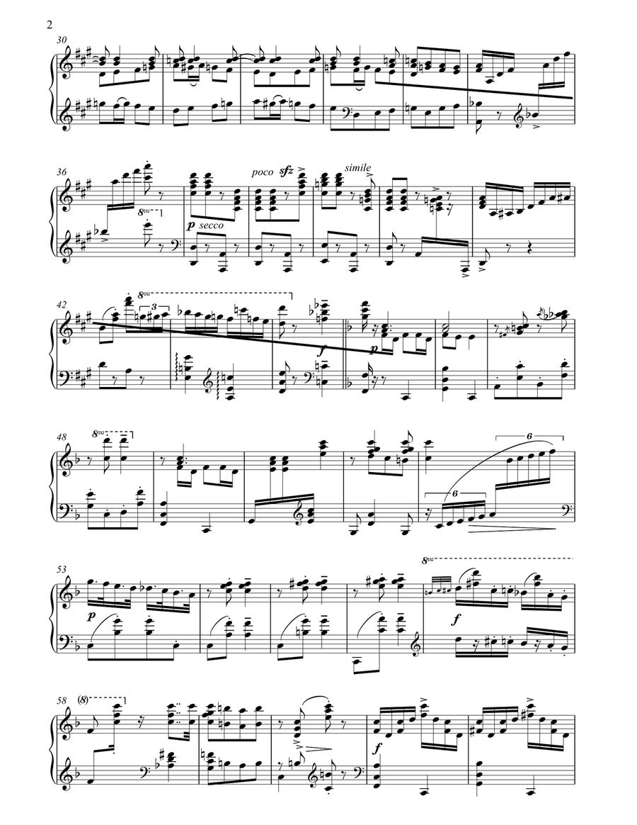 Polka, Op 5 No 1a Polka, Op 5 No 1a Piano, Vocal, Guitar scores gallery preview page 2