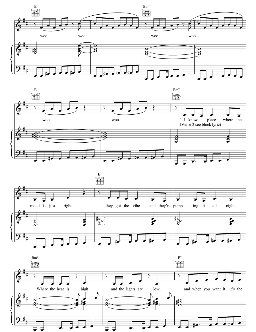Dance, Dance, Dance Dance, Dance, Dance Piano, Vocal, Guitar scores gallery preview page 2