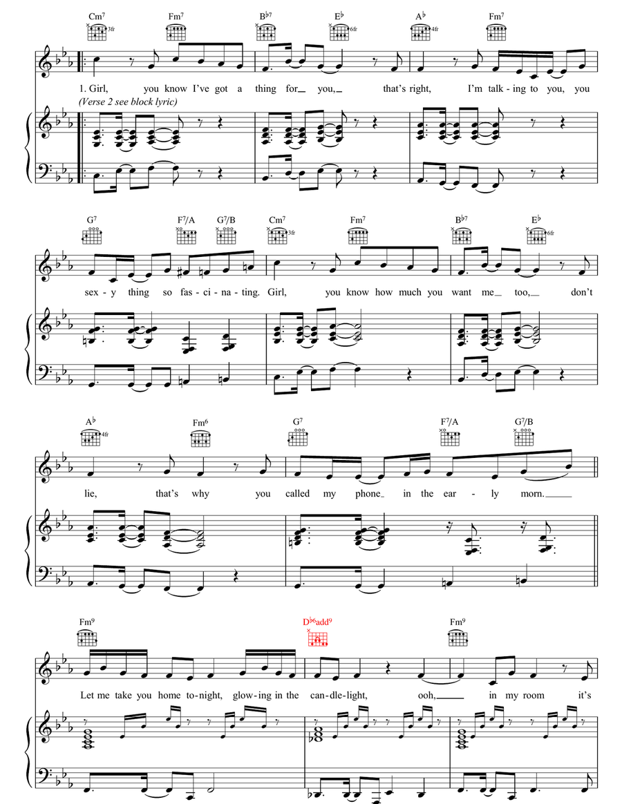 Right Guy Right Guy Piano, Vocal, Guitar scores gallery preview page 2