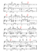 Hands Clean Piano, Vocal, Guitar scores gallery preview page 3