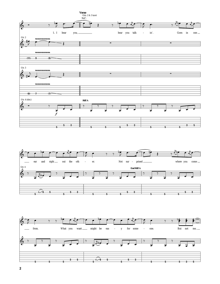 Ain't Selling Out Ain't Selling Out Acoustic Guitar scores gallery preview page 2