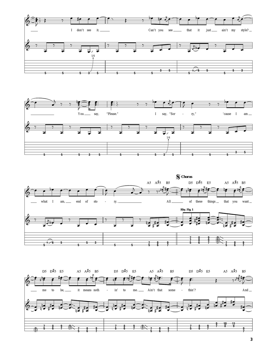 Ain't Selling Out Ain't Selling Out Acoustic Guitar scores gallery preview page 3
